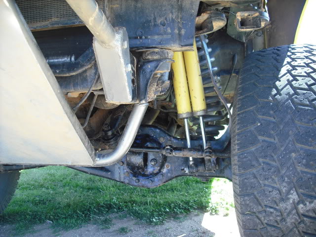 McNeil Racing Ford Bronco II Prerunner front suspension