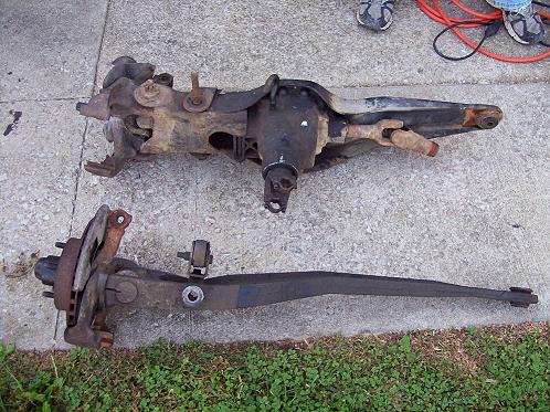 Compare the 2wd to 4wd beam pictures