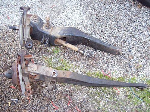 4WD passenger beam next to 2WD passenger beam