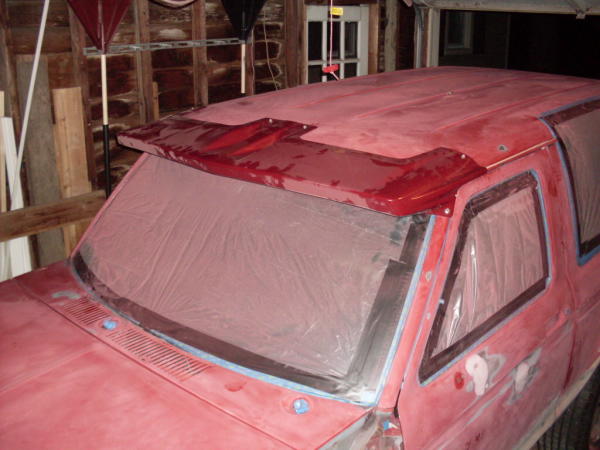 Ford Bronco II visor