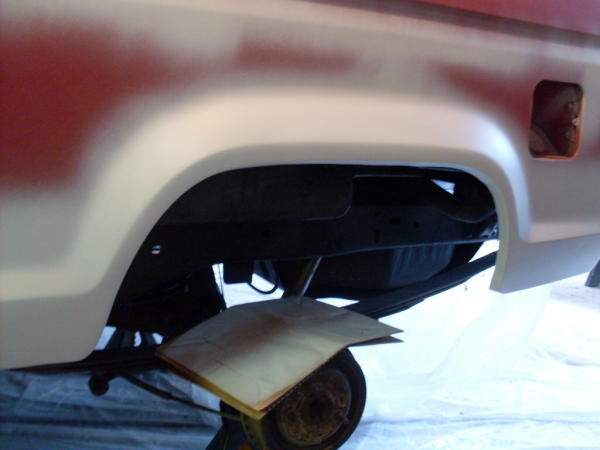 Epoxy primer fender lip