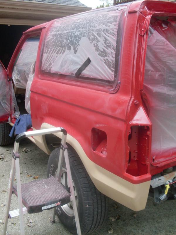 Buffed with wool pad