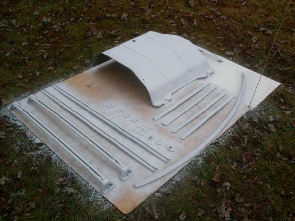 Black trim in primer