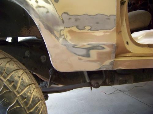 sanded and ready for primer