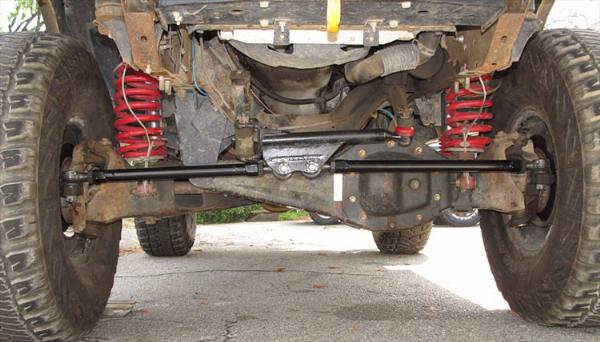 Superlift Superunner steering linkage
