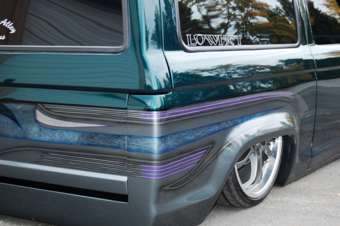 Taillights removed and filled in