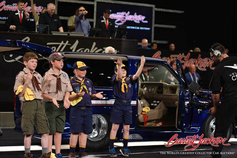 Boy Scout Bronco II at Barret Jackson