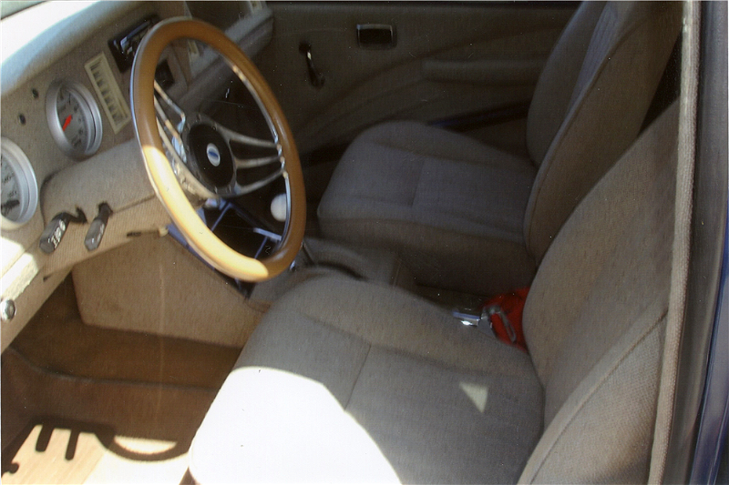 Custom Tweed Interior