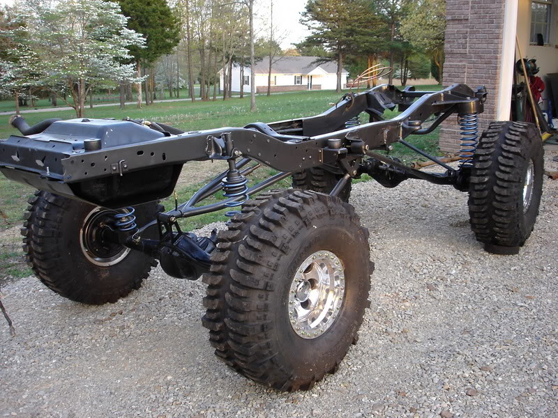Bronco II Suspension on 38.5-inch tires