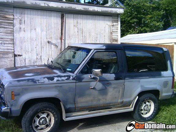 Bronco II project vehicle