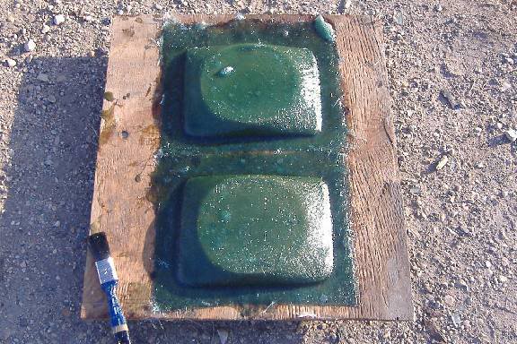 Ford Bronco II - Making Round Headlight Filler Panel - 3