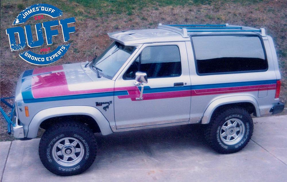 James Duff's 1984 Ford Bronco II - Drivers Said