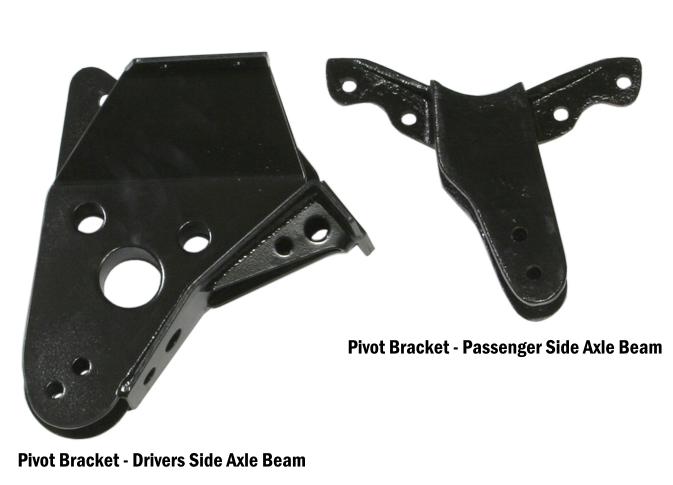 Skyjacker Ford Bronco II suspension drop brackets that are much stronger and I highly recommend them.