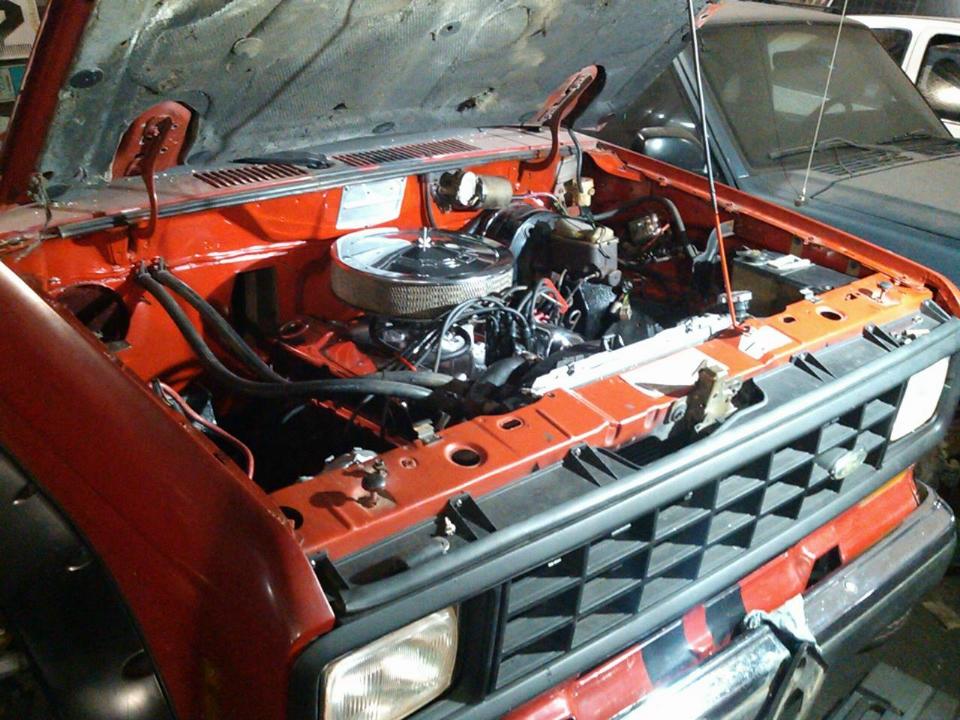 Ford Bronco II with a Ford 302 V8