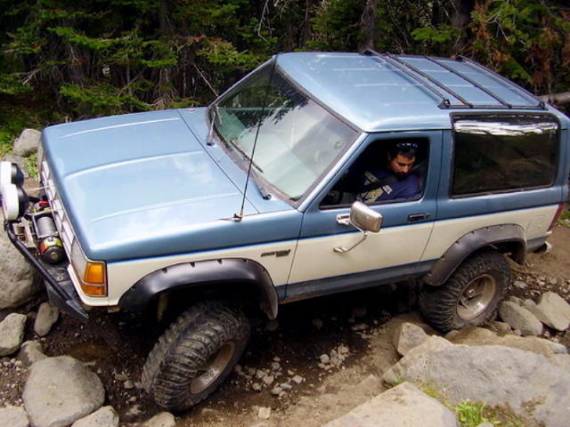 Ford Bronco II on the trail