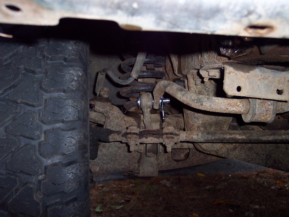 Sway Bar Quick Disconnects on a Ford Bronco II