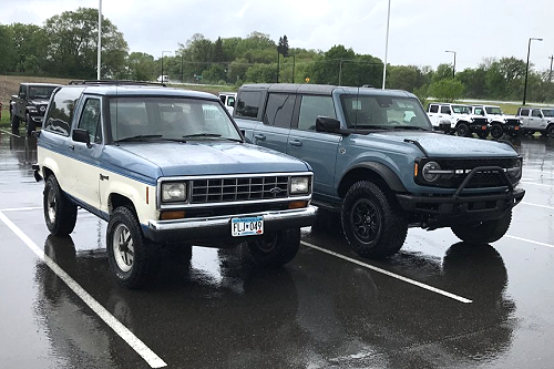 2021 Bronco vs Bronco II