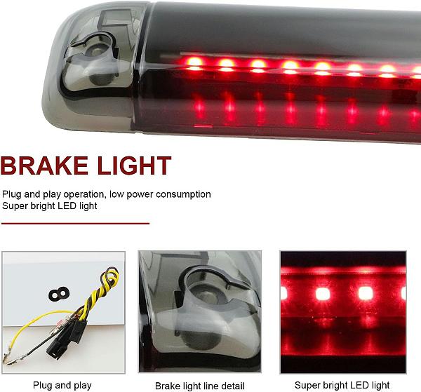 Tresound 3rd Third Brake Light - Smoked - Pic #2