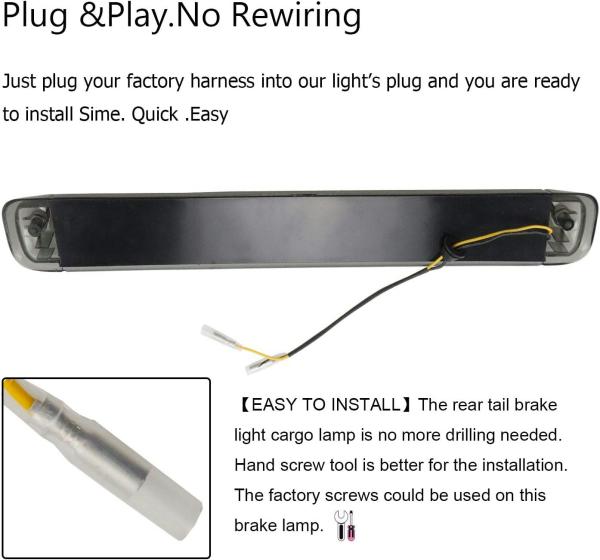 Tresound 3rd Third Brake Light - Smoked - Pic #3