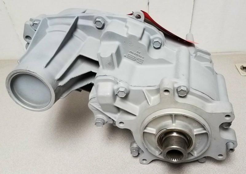Exterior view of the BorgWarner BW1359 dummy transfer case used on 2WD Bronco IIs