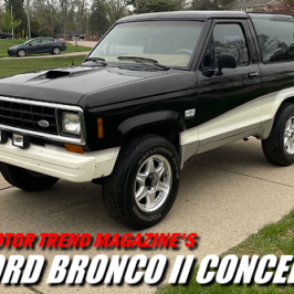 Motor Trend Magazine 1987 Ford Bronco II
