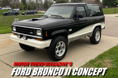 Motor Trend Magazine 1987 Ford Bronco II